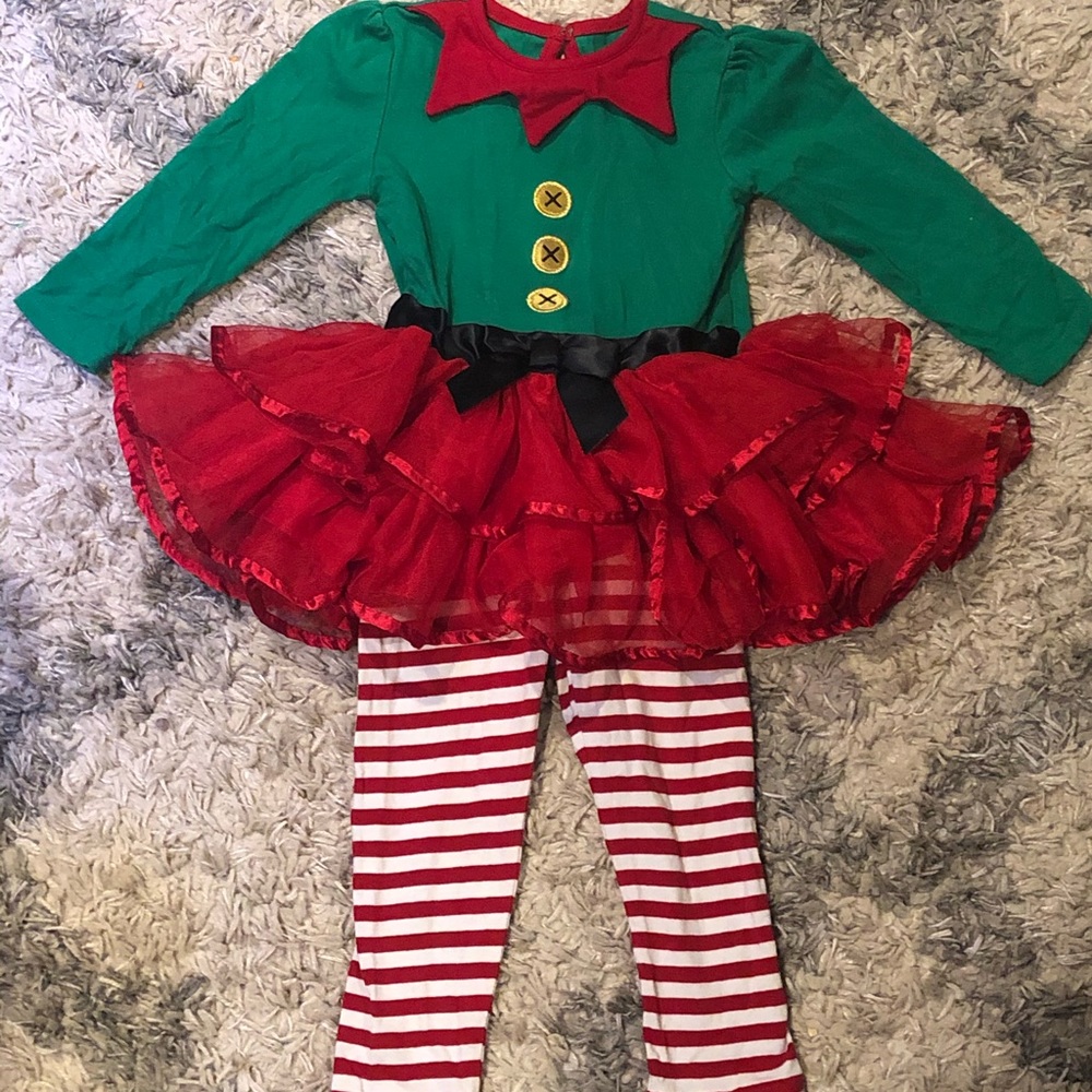 Baby girl elf outfit